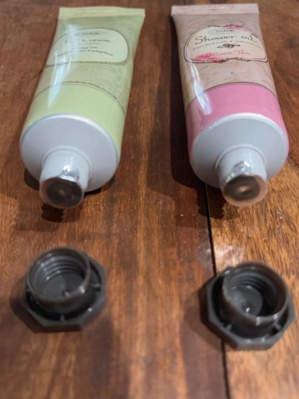 Sabon shower oil & foot cream